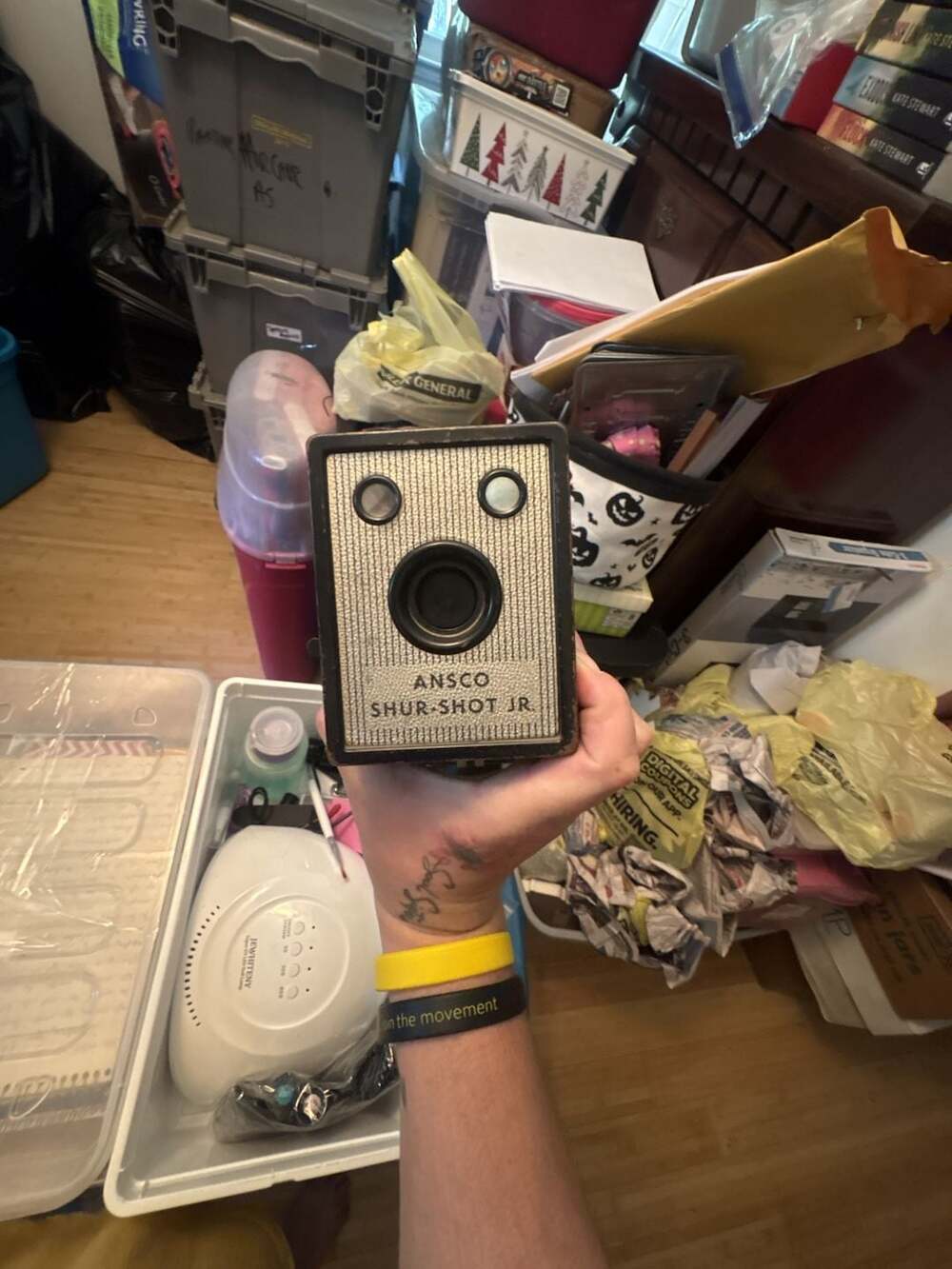 Vintage Ansco Shur-Shot Jr. Box Camera